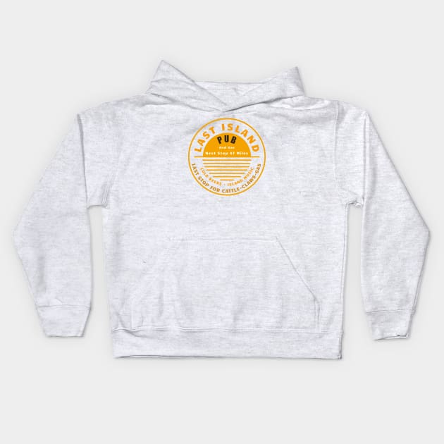 LAST ISLAND PUB Kids Hoodie by AllAmerican